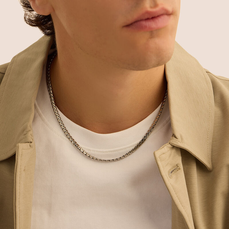 Catena Man Code Acciaio - Collane Catena Uomo | Stroili