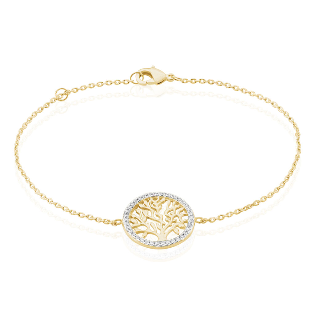 Bracciale Golden Dream Placcato Oro Giallo Cubic Zirconia