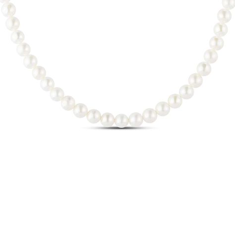 Collana Gold Pearls Oro Bianco Perla D'Acqua Dolce Diamante - Collane Donna | Stroili