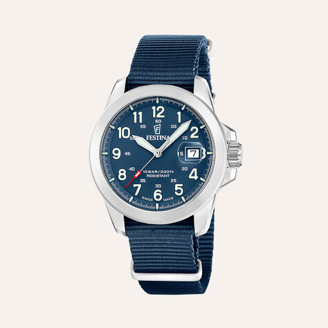 Orologio Al Quarzo Festina Swiss Made Field F20081/2 - Orologi con Datario Uomo | Stroili