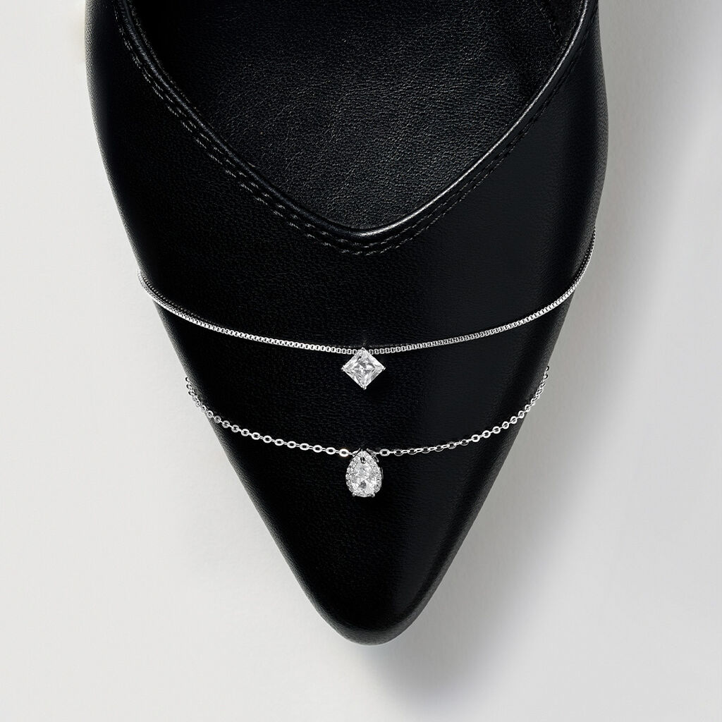 Collana Silver Elegance Argento Cubic Zirconia