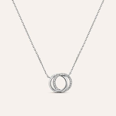 Collana Sophia Oro Bianco Diamante - Collane Donna | Stroili
