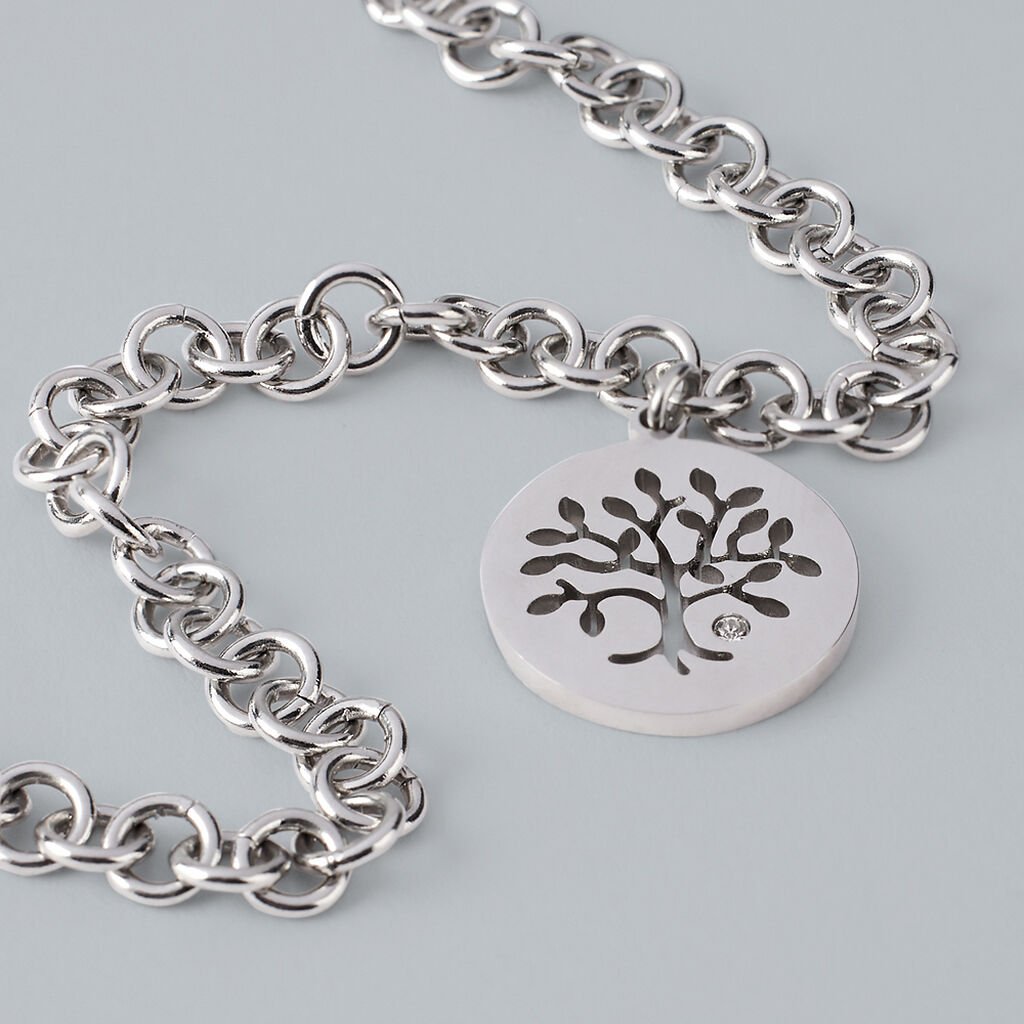 Bracciale Sunrise Acciaio Cristallo