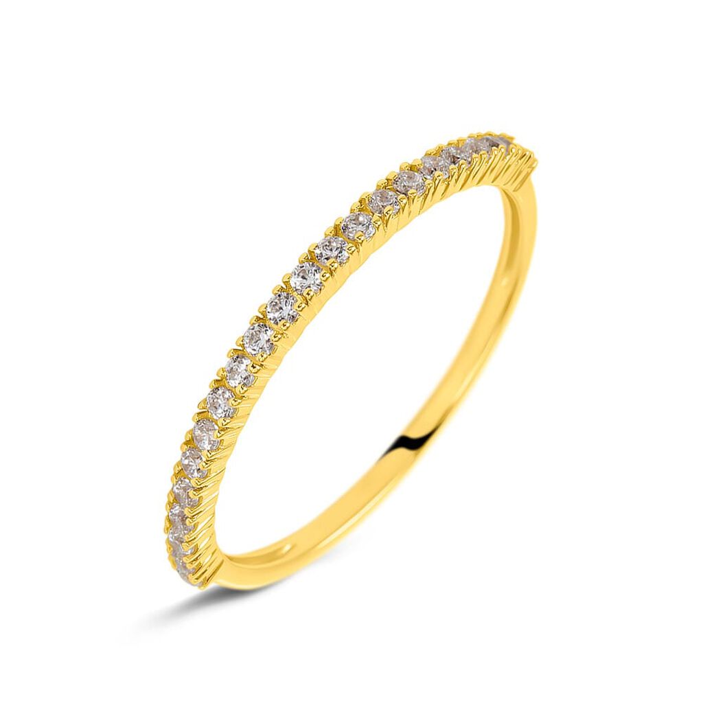 Anello Riviere Claire Oro Giallo Cubic Zirconia - Anelli Riviere Donna | Stroili