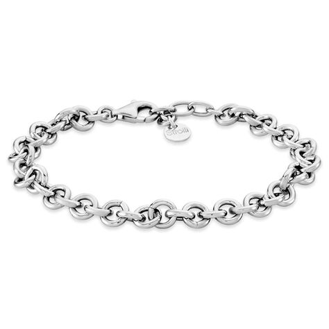 Bracciale Catena Silver Collection Argento Rodiato - Bracciali Donna | Stroili