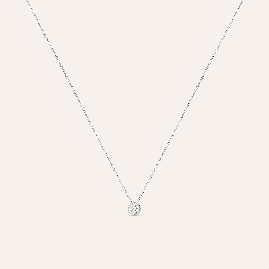 Collana Sophia Oro Bianco Diamante - Collane Donna | Stroili