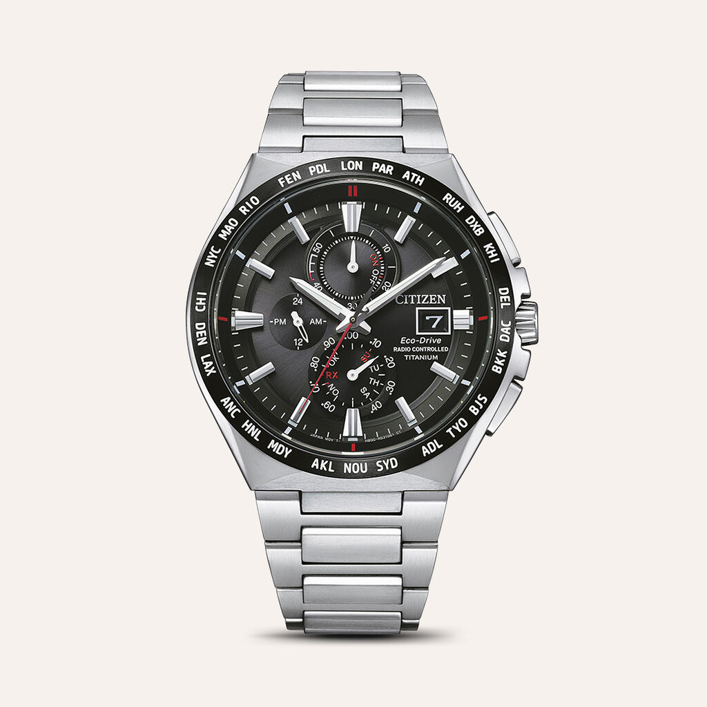 Orologio Eco Drive Citizen Radiocontrollato At8234-85e