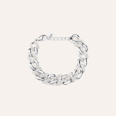 Bracciale Catena Aura Acciaio Cristallo