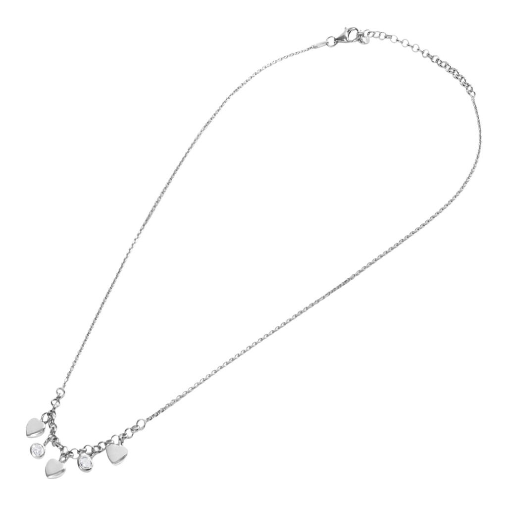 Collana Silver Collection Argento Rodiato Cubic Zirconia - Collane Donna | Stroili