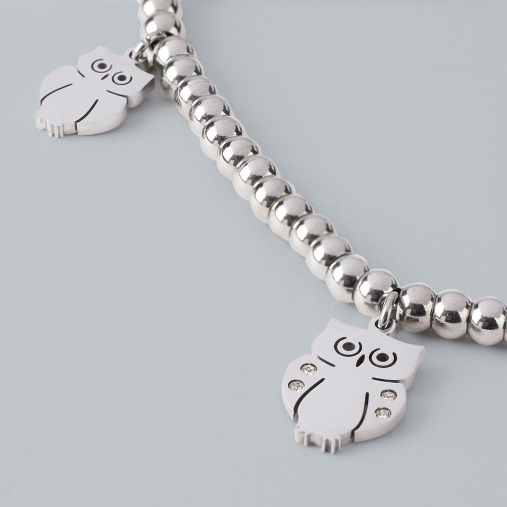 Bracciale Sunrise Acciaio Cristallo