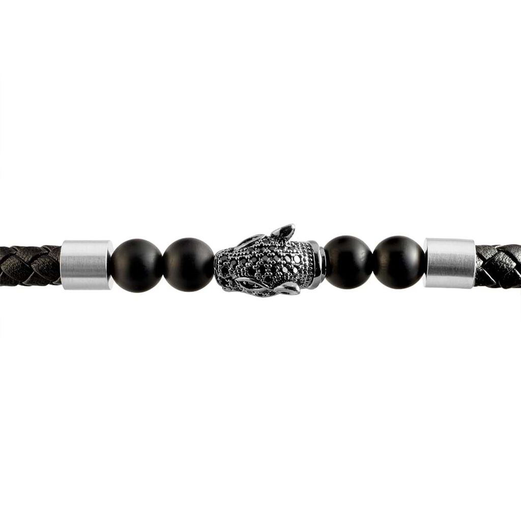Bracciale Man Code Acciaio Cubic Zirconia
