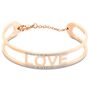 Bangle Sunrise Acciaio Rosa Cristallo