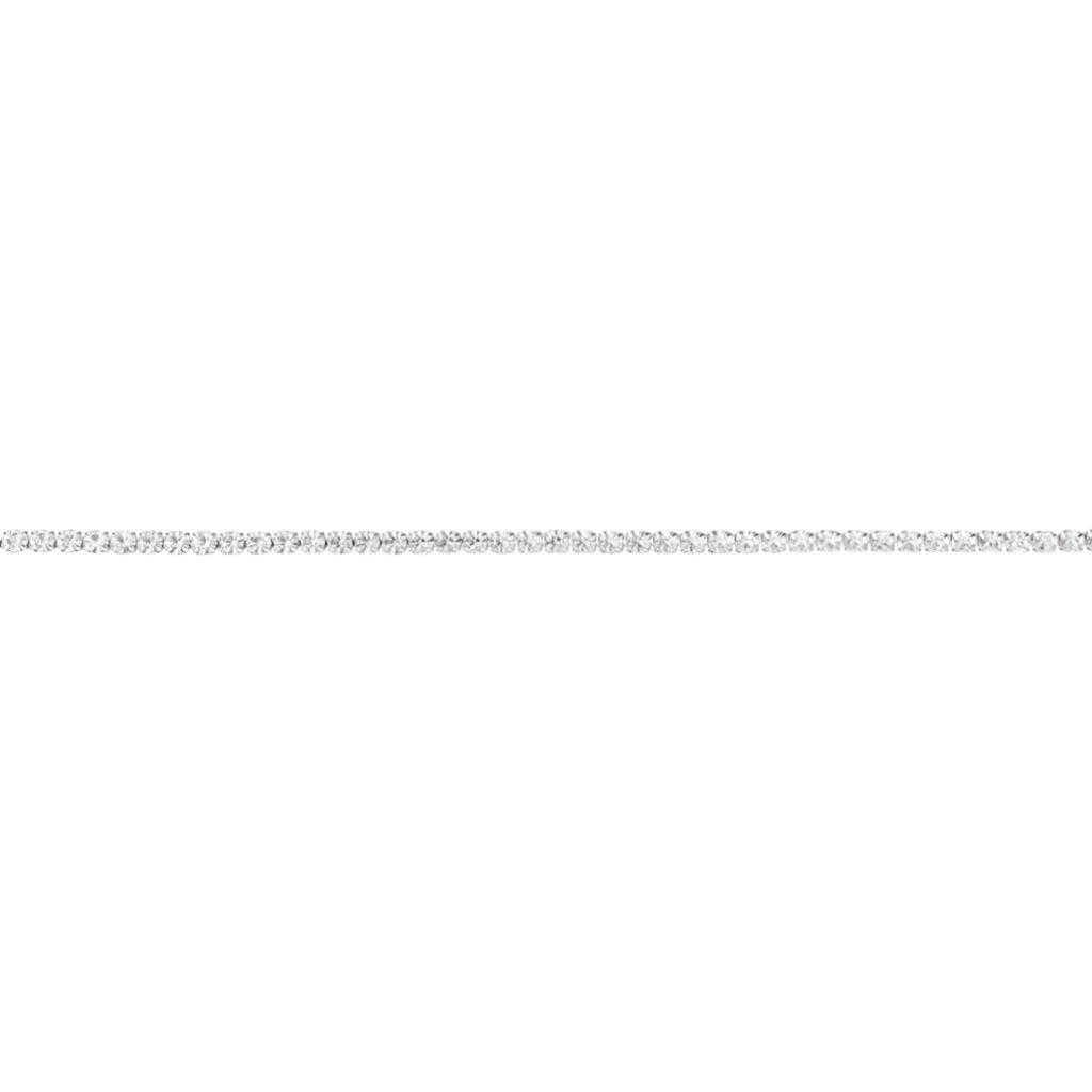Bracciale Tennis Romantic Shine Metallo Cristallo - Bracciali Tennis Donna | Stroili