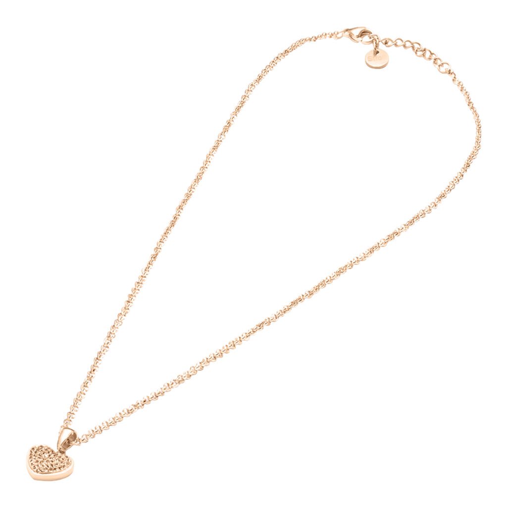 Collana Lady Phantasya Acciaio Rosa Cristallo - Collane Donna | Stroili