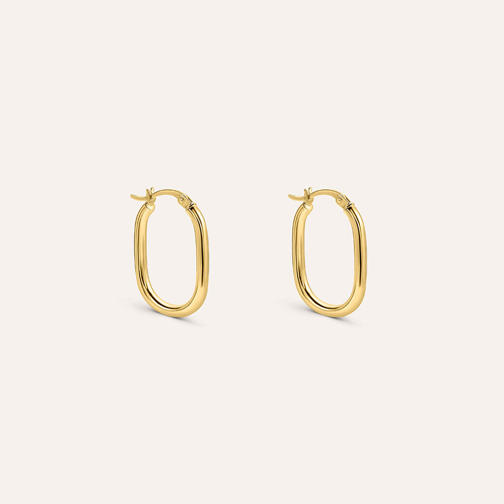 Orecchini A Cerchio Toujours Oro Giallo