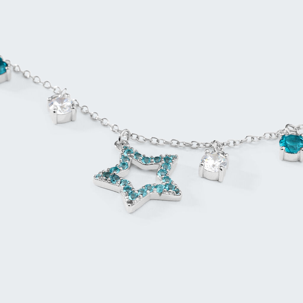 Collana Silver Rainbow Argento Rodiato Cubic Zirconia - Collane Donna | Stroili