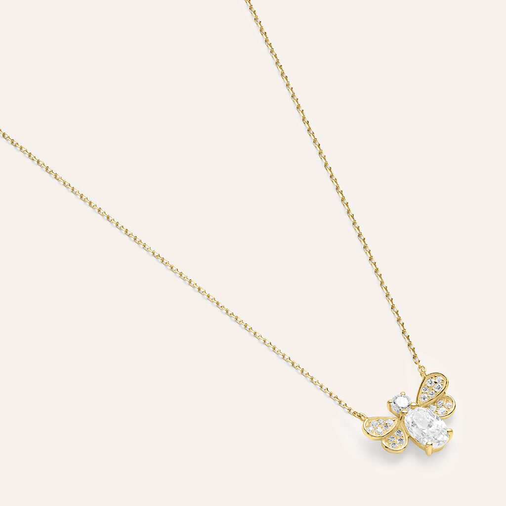 Collana Claire Oro Giallo Cubic Zirconia