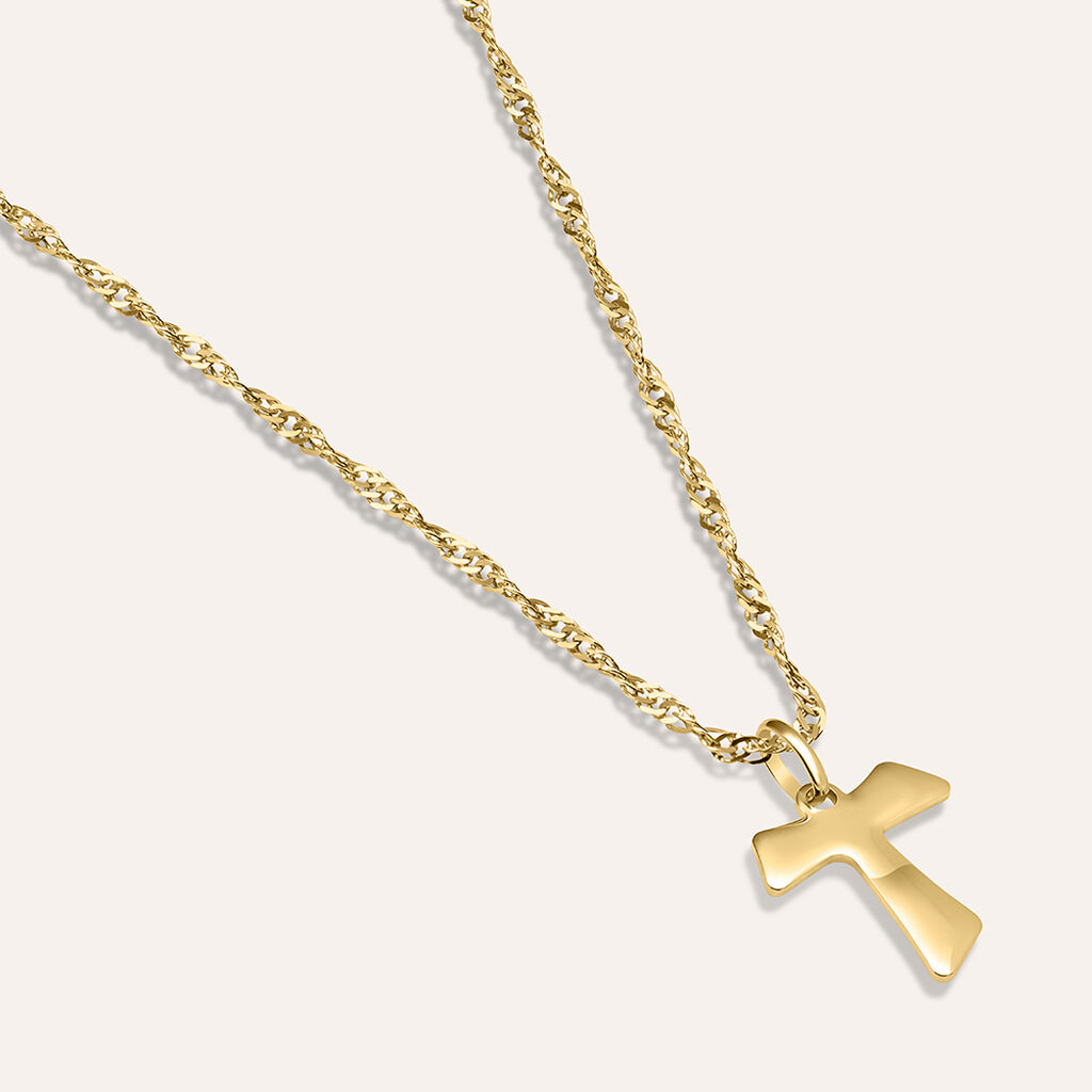 Pendente Holy Oro Giallo - Ciondoli con Incisione Unisex | Stroili