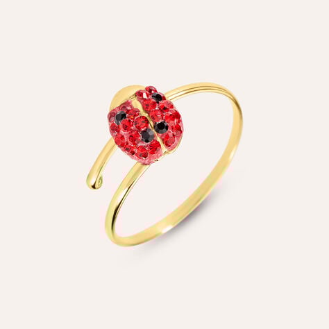 Anello Fantasia Mon Petit Oro Giallo Cristallo - Anelli con Pietre Bambino | Stroili