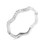 Anello Semi-eternity Silver Shine Argento Rodiato Cubic Zirconia
