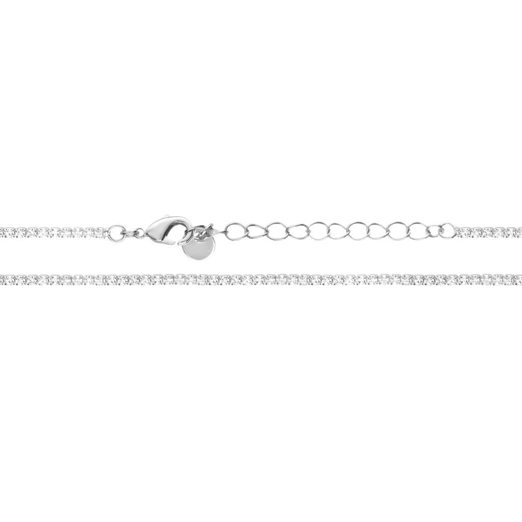Collana Tennis Romantic Shine Metallo Cristallo - Collane Tennis Donna | Stroili