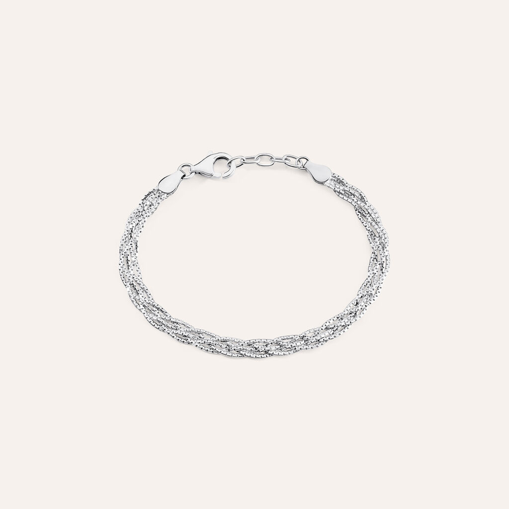 Bracciale Catena Silver Collection Argento Rodiato