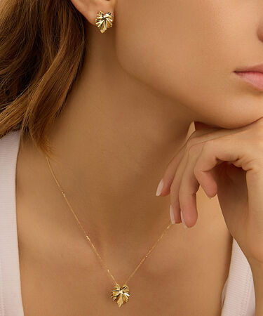 Orecchini Lobo Beverly Oro Giallo