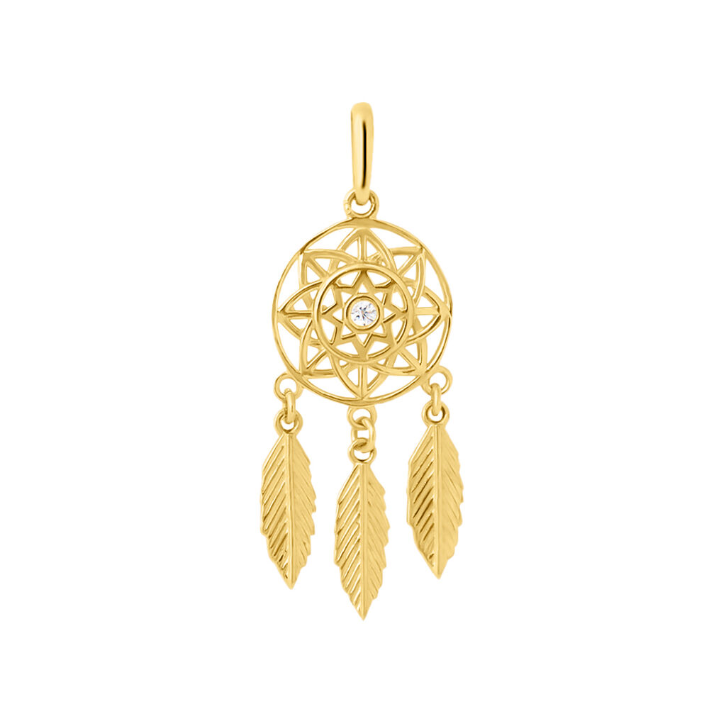Pendente Poème Oro Giallo Cubic Zirconia - Ciondoli Donna | Stroili