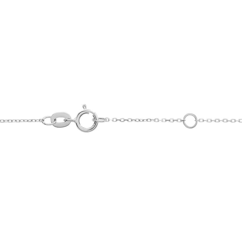 Collana Punto Luce Amélie Oro Bianco Ametista Cubic Zirconia - Collane Punto Luce Donna | Stroili