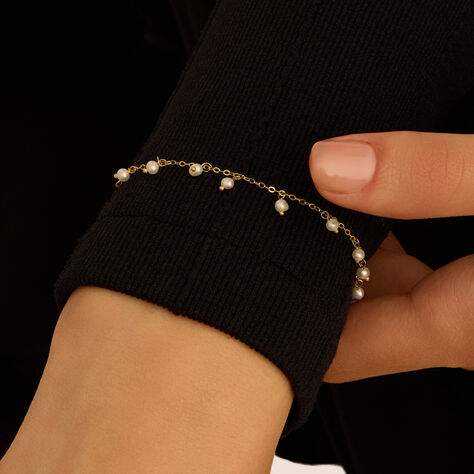 Bracciale Gabrielle Oro Giallo Perla D'Acqua Dolce - Bracciali Donna | Stroili