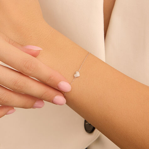 Bracciale Sophia Oro Bianco Diamante - Bracciali Love Donna | Stroili