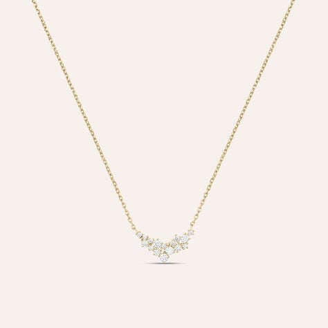 Collana Golden Dream Placcato Oro Giallo Cubic Zirconia - Collane Donna | Stroili