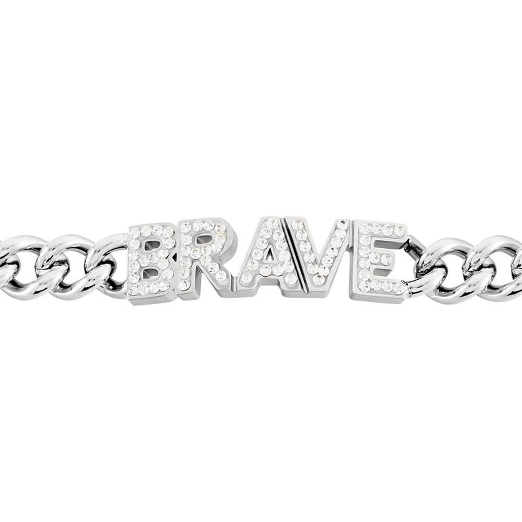Bracciale Lady Message Acciaio Philosophy e Cristalli - Bracciali Donna | Stroili