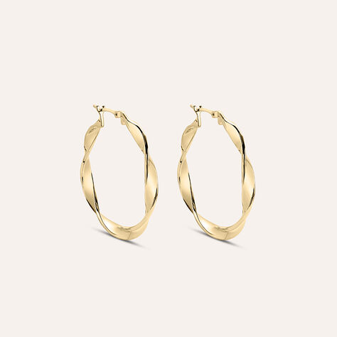Orecchini A Cerchio Golden Dream Placcato Oro Giallo - Orecchini a Cerchio Donna | Stroili