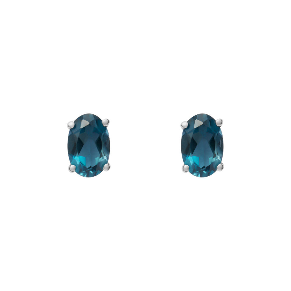 Orecchini topazio azzurro stroili oro new arrivals