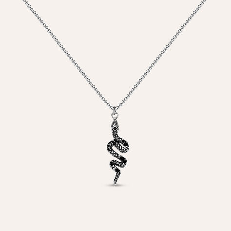 Collana Man Code Acciaio Cristallo - Collane Uomo | Stroili
