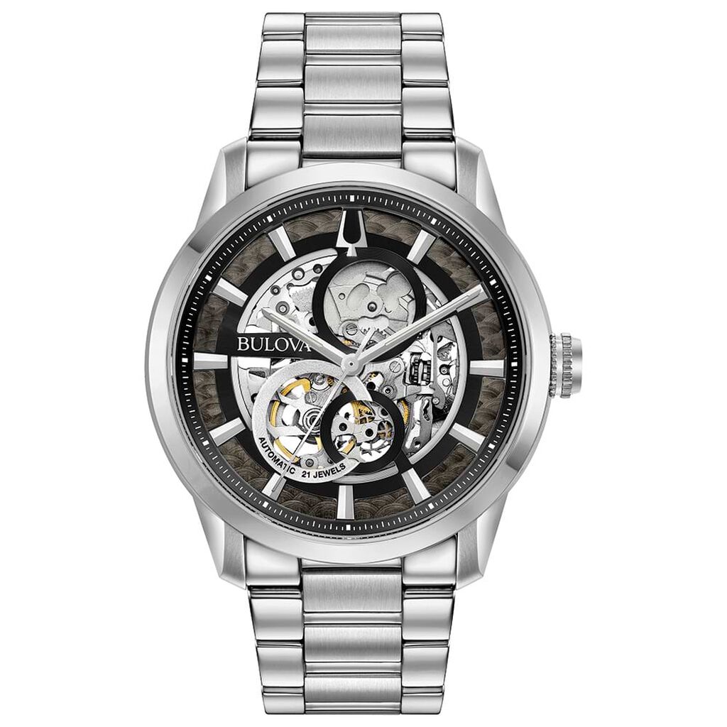 Orologio Meccanico Bulova Sutton 96a208 - Orologi solo Tempo Uomo | Stroili