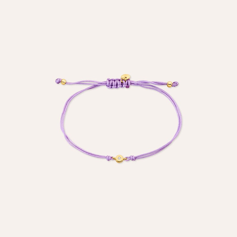 Bracciale Punto Luce Silver Diamonds Argento Dorato Diamante Lab-Grown - Bracciali Donna | Stroili
