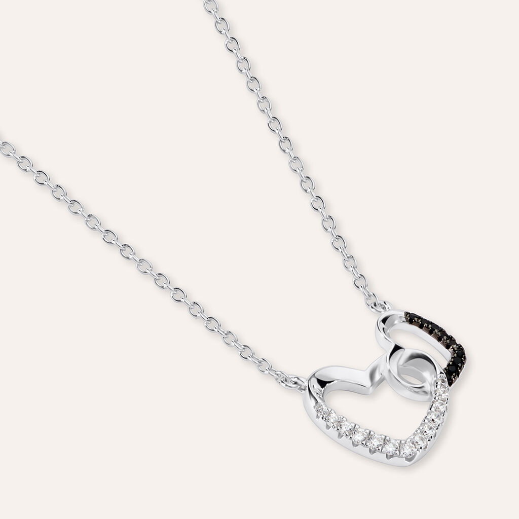 Collana Silver Moments Argento Rodiato Cubic Zirconia