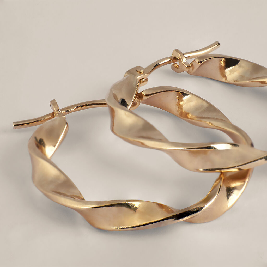 Orecchini A Cerchio Golden Dream Placcato Oro Giallo - Orecchini a Cerchio Donna | Stroili