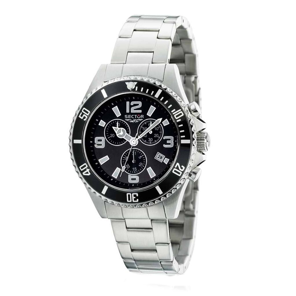 Cronografo Marine 230 in acciaio