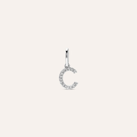 Pendente Sophia Oro Bianco Diamante - Ciondoli Donna | Stroili