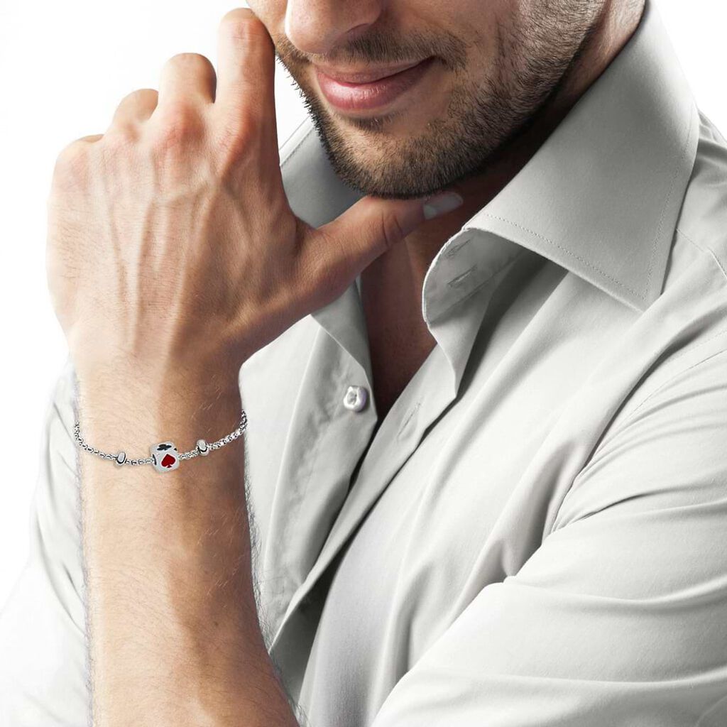 Bead Essential Code Acciaio - Beads Uomo | Stroili