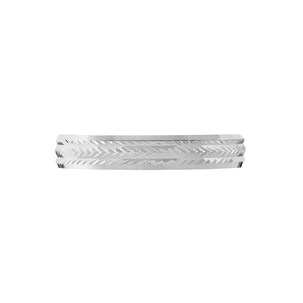 Anello Fedina Silver Collection Argento Rodiato - Anelli con Incisione Unisex | Stroili
