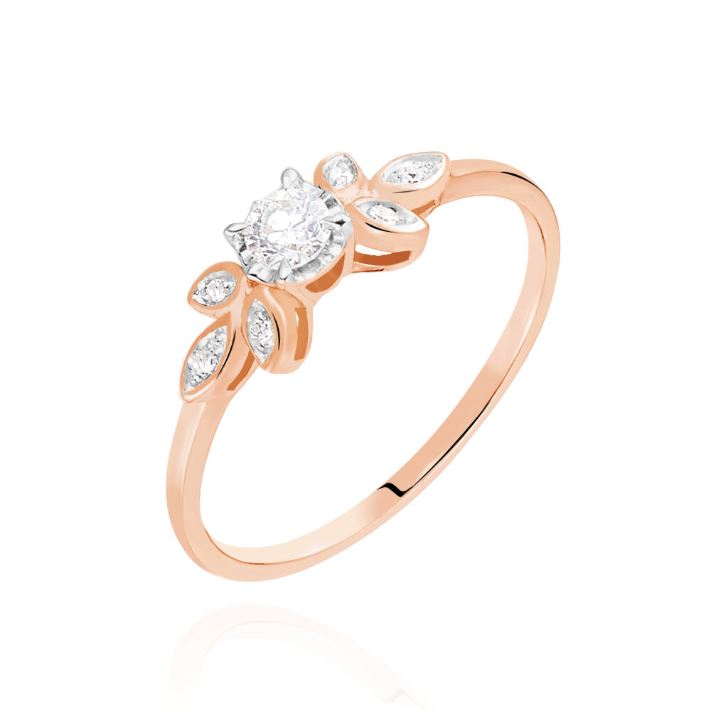Anello fidanzamento oro rosa hotsell