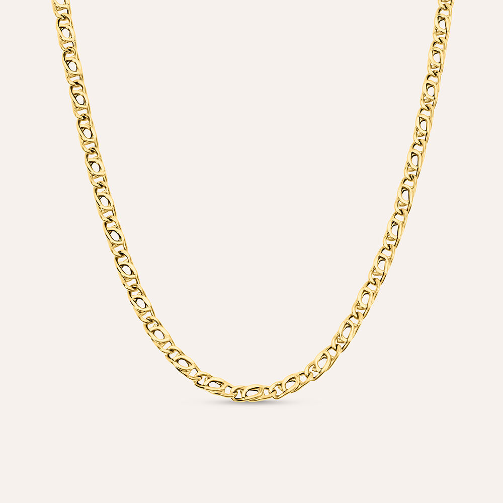 Collana Link 23k 24k Thai Baht Giallo Oro Placcato Italia