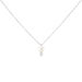 Collana Gabrielle Oro Bianco Perla D'Acqua Dolce Cubic Zirconia - Collane Donna | Stroili