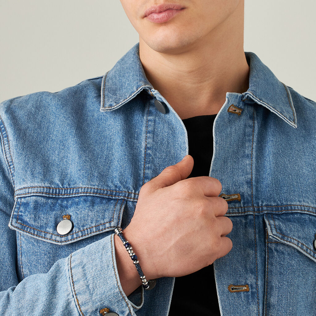 Bracciale Man Code Acciaio - Bracciali Uomo | Stroili