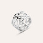 Anello Fascia Moonlight Acciaio