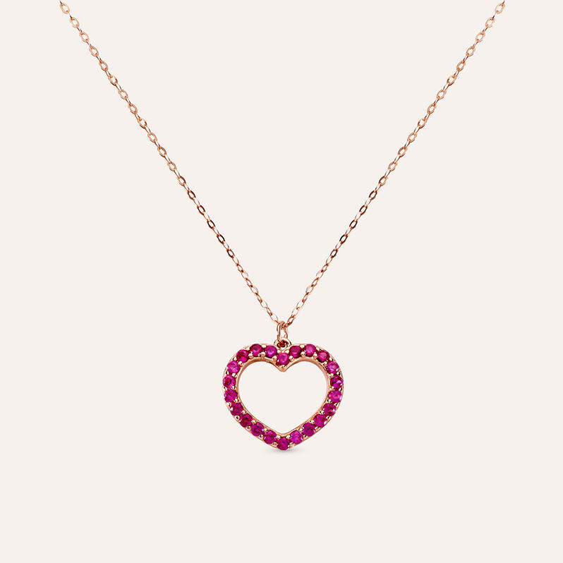 Collana Silver Rainbow Argento Rosa Cubic Zirconia - Collane Donna | Stroili